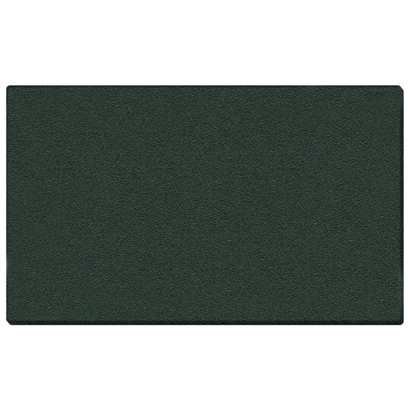 Pemberly Row Vinyl 4' x 6' Wrapped Edge Bulletin Board in Ebony Brown