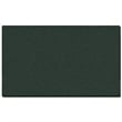 Pemberly Row Vinyl 4' x 6' Wrapped Edge Bulletin Board in Ebony Brown