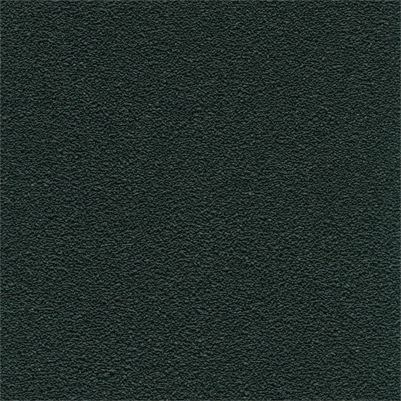 Pemberly Row Vinyl 4' x 12' Bulletin Board with Aluminum Frame in Ebony Brown