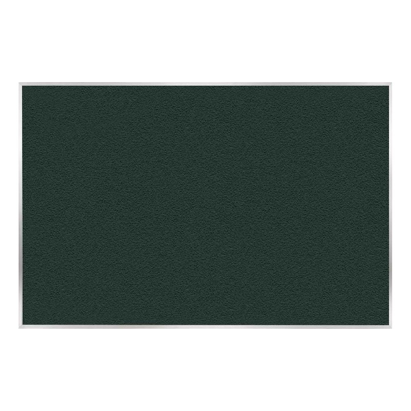 Pemberly Row Bulletin Board - Satin Aluminum Frame - 4ft H x 7ft 4