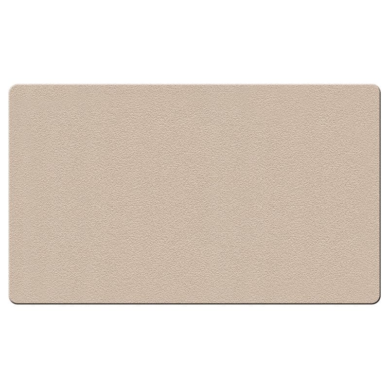 Pemberly Row Fabric 4' x 6' Wrapped Edge Bulletin Board in Beige