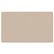 Pemberly Row Fabric 4' x 6' Wrapped Edge Bulletin Board in Beige
