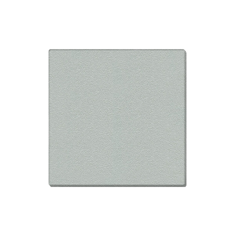 Pemberly Row Vinyl 4' x 4' Wrapped Edge Bulletin Board in Silver
