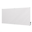 Pemberly Row Glass 4' x 8' Board with Radius Corners in White Back