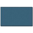 Pemberly Row Vinyl 4' x 10' Wrapped Edge Bulletin Board in Ocean Blue
