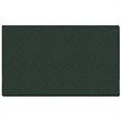 Pemberly Row Vinyl 4' x 12' Wrapped Edge Bulletin Board in Ebony Brown
