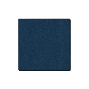 Pemberly Row Vinyl 4' x 4' Wrapped Edge Bulletin Board in Navy