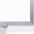 Pemberly Row 2-Piece M1 Porcelain Magnetic Whiteboard - Aluminum Frame