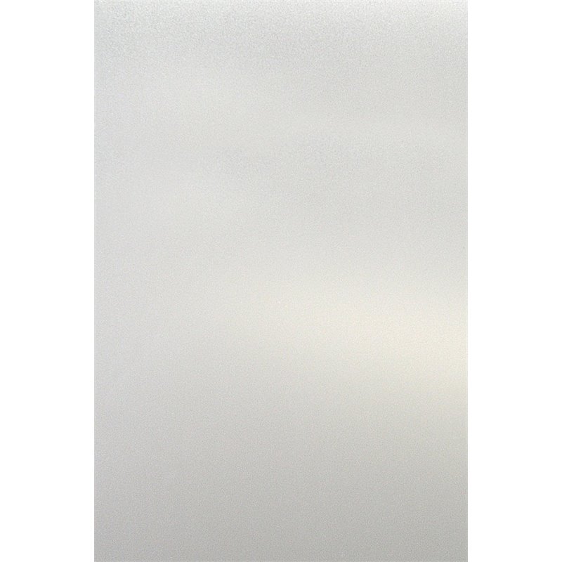 Pemberly Row Glass 4' x 5' Board with Square Corners in Frosted Black