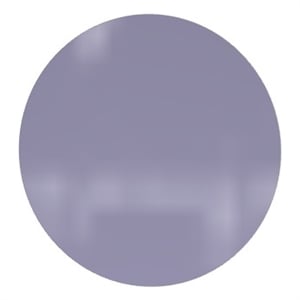 Pemberly Row Low Profile Circular Glass Dry Erase Board Non-Magnetic in Purple