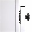 Pemberly Row 3' H x 4' W Reversible Magnetic Music Staff Whiteboard in White
