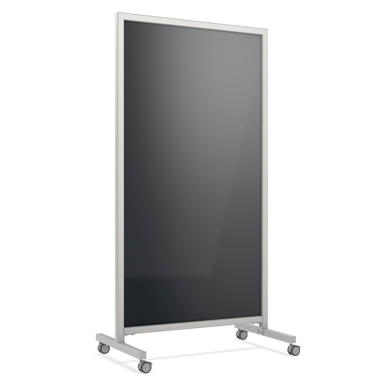 Pemberly Row Mobile Glassboard - Magnetic - 75