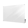 Pemberly Row Glass 3' x 4' Board with Radius Corners in White Back