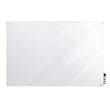 Pemberly Row Glass 3' x 4' Board with Radius Corners in White Back