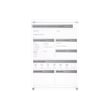 Pemberly Row Non-Magnetic Graphics Slide Changeable Glass Dry Erase Board