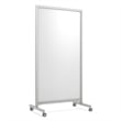 Pemberly Row Mobile Porcelain Whiteboard - Magnetic - 75