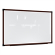 Pemberly Row Wall Whiteboard Magnetic Carmel Oak Frame 3 x 6ft
