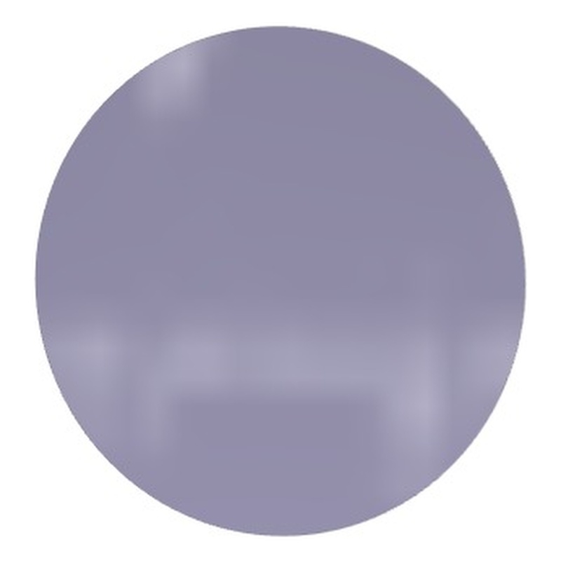 Pemberly Row Low Profile Circular Glass Dry Erase Board Magnetic in Purple