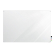 Pemberly Row Glass 2' x 3' Board with Square Corners in White Back