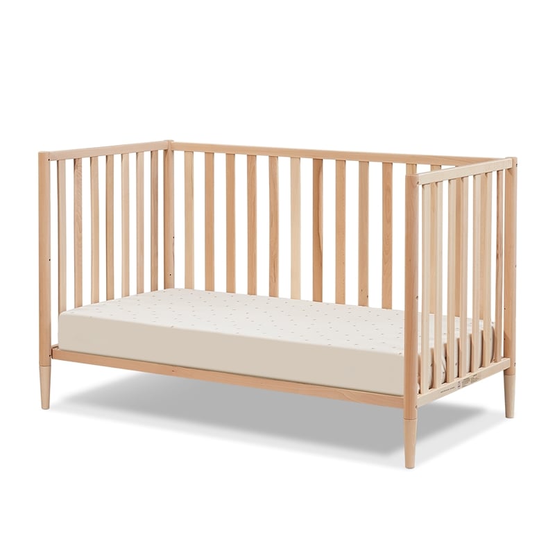 Pemberly Row Set of 2 3-in-1 Convertible Crib & Mattress Foam
