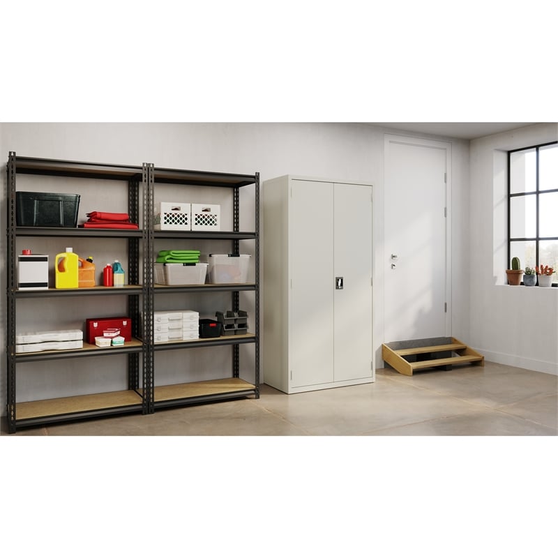 Pemberly Row Janitorial Metal Cabinet 18