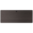 Pemberly Row Metal Teacher's Desk in Arctic Silver/Weathered Charcoal