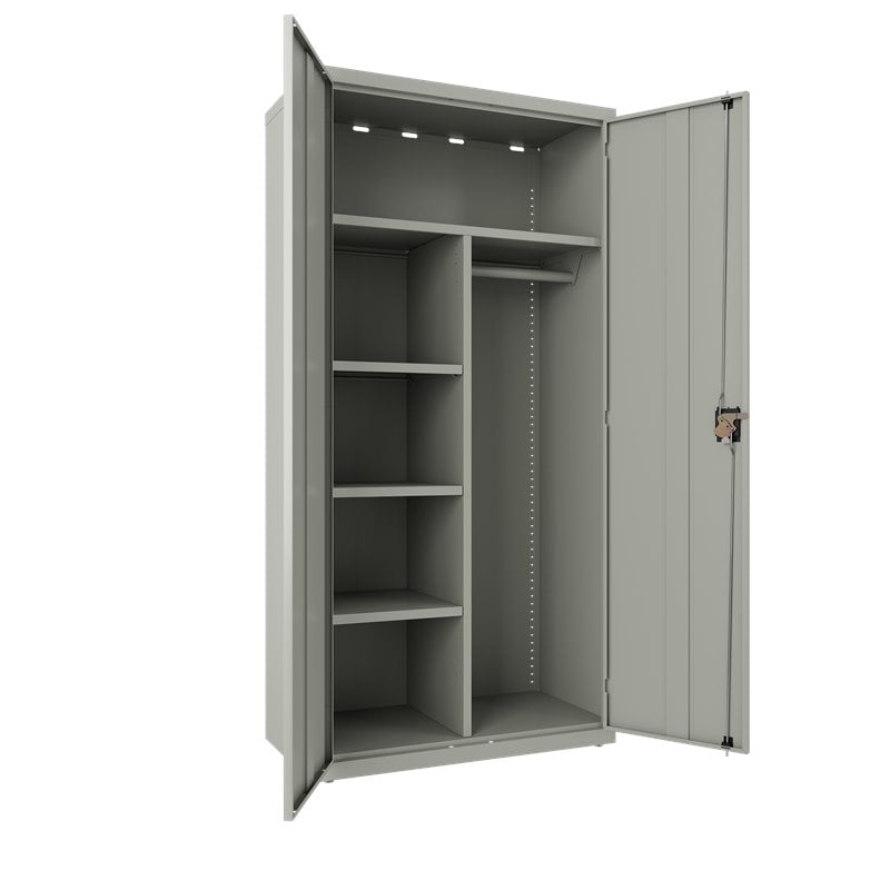 Pemberly Row Wardrobe Metal Storage Cabinet 18