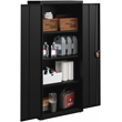 Pemberly Row Welded Metal Storage Cabinet 4 Shelves 15