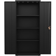 Pemberly Row Welded Metal Storage Cabinet 4 Shelves 15