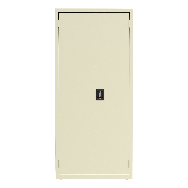 Pemberly Row Welded Metal Storage Cabinet 4 Shelves 15