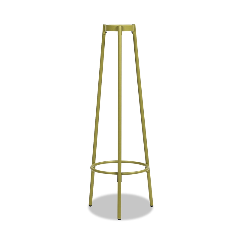 Pemberly Row Indoor/Outdoor Patio Green Lantern Set USB Rechargeable LED Light