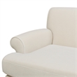 Pemberly Row Contemporary 2-Cushion Tightback Sofa in French Beige