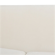 Pemberly Row Contemporary 2-Cushion Tightback Sofa in French Beige