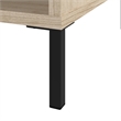 Pemberly Row Nightstand with Drawer in Natural Elm Engineered Wood