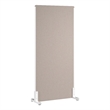 Pemberly Row Contemporary 34W x 72H Freestanding Privacy Screen in Beige
