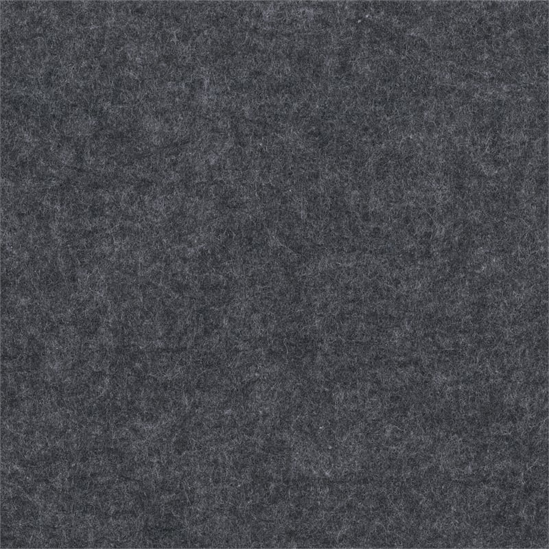 Pemberly Row Contemporary 22W Desktop Privacy Screen in Cool Charcoal