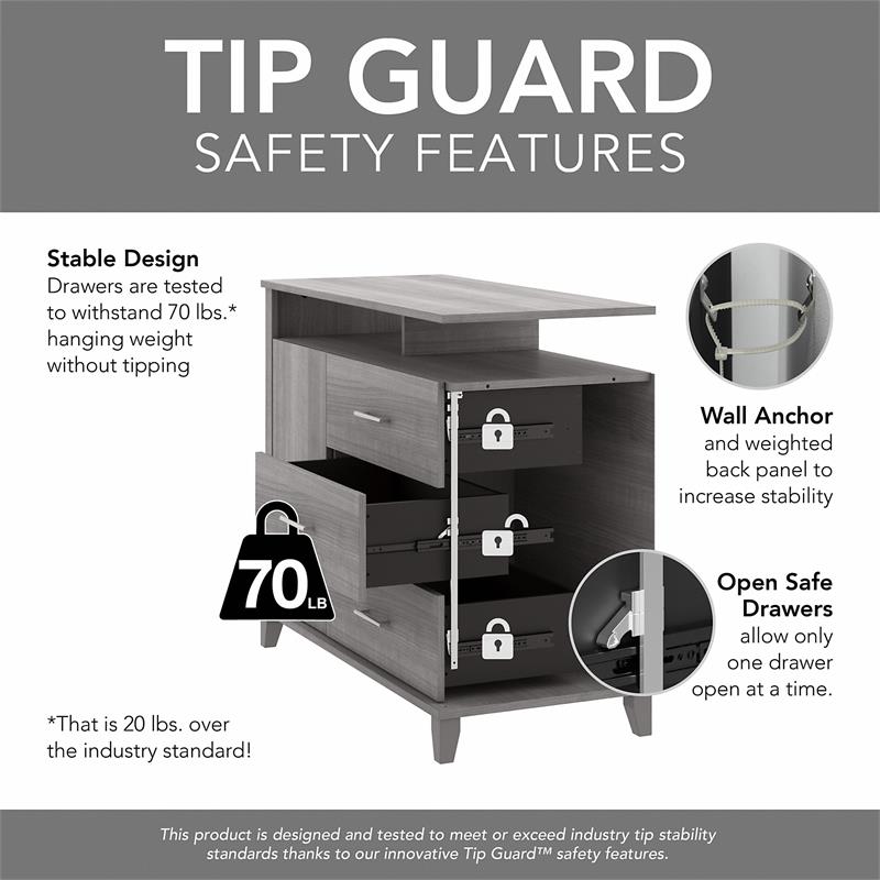 Pemberly Row Entertainment Center with TV Stand and Bookcases