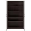 Pemberly Row 5 Piece Modular Closet Storage Set With Cabinets in Storm Gray