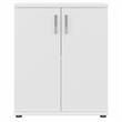 Pemberly Row 28W x 25D x 34H Closet Organizer with Doors in White