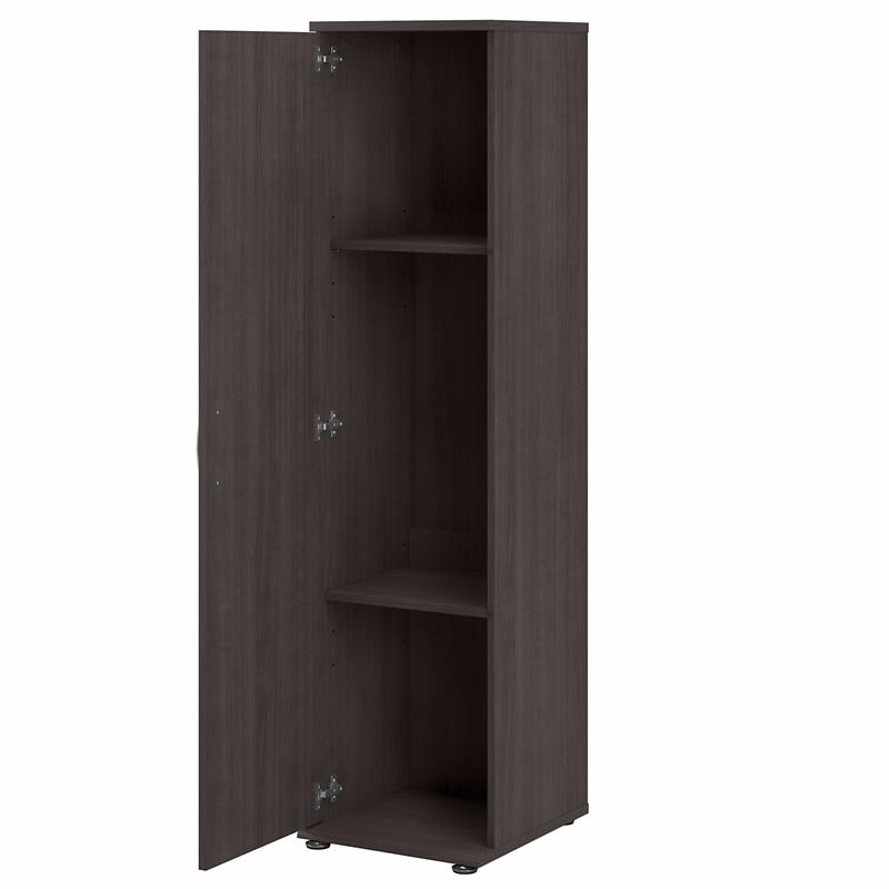 Pemberly Row 6 Piece Modular Laundry Room Storage Set in Storm Gray