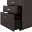 Pemberly Row 6 Piece Modular Laundry Room Storage Set in Storm Gray