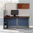 Pemberly Row Contemporary Storage Cabinet with Paper Tray and Pencil Cup