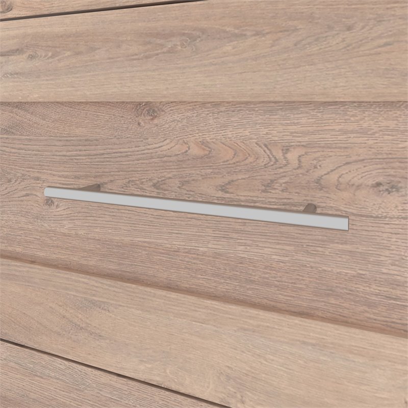 Pemberly Row 3 Drawer Set for 25W Closet Organizer in Rustic Brown