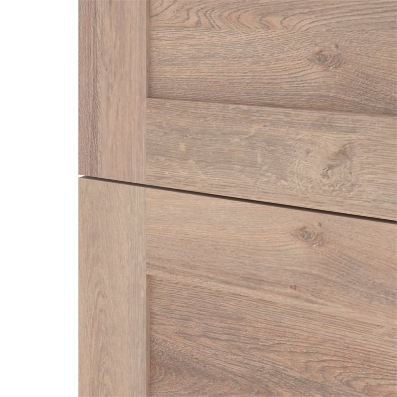 Pemberly Row 3 Drawer Set for 36W Closet Organizer in Rustic Brown