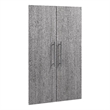 Pemberly Row 2 Door Set for 25W Closet Organizer in Bark Gray
