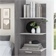 Pemberly Row 20W Floating Shelves for Murphy Bed or Closet Organizer