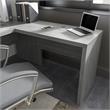 Pemberly Row 36W Desk Return With 200 lb. Capacity in Modern Gray