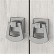 Pemberly Row 24W Vanity Sink and Medicine Cabinet With Mirror in Linen White