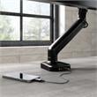 Pemberly Row Adjustable Monitor Arm With USB Port for 17 to 32 Inch Screens