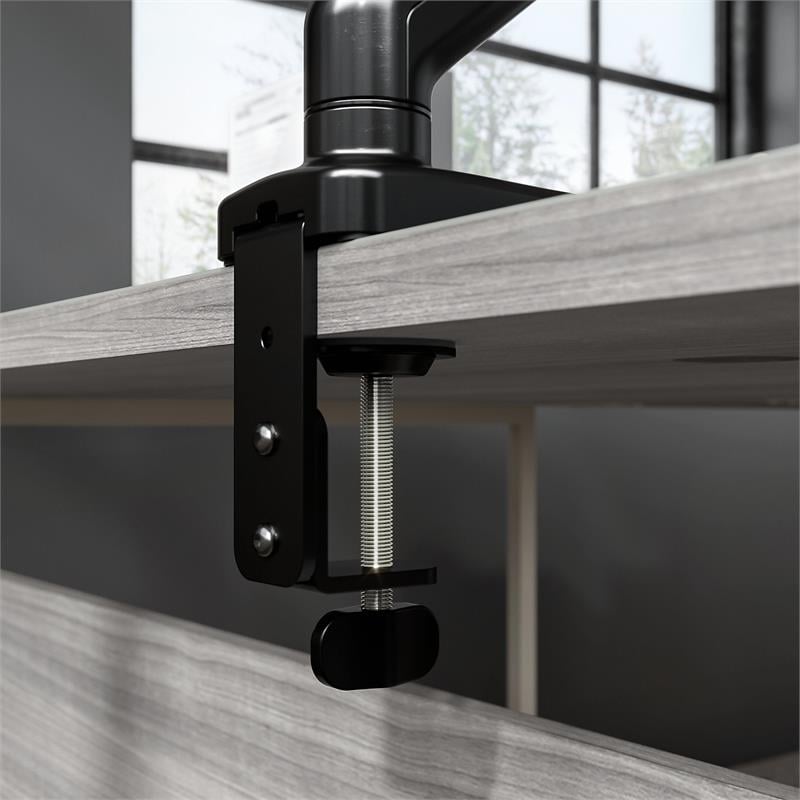 Pemberly Row Adjustable Monitor Arm With USB Port for 17 to 32 Inch Screens